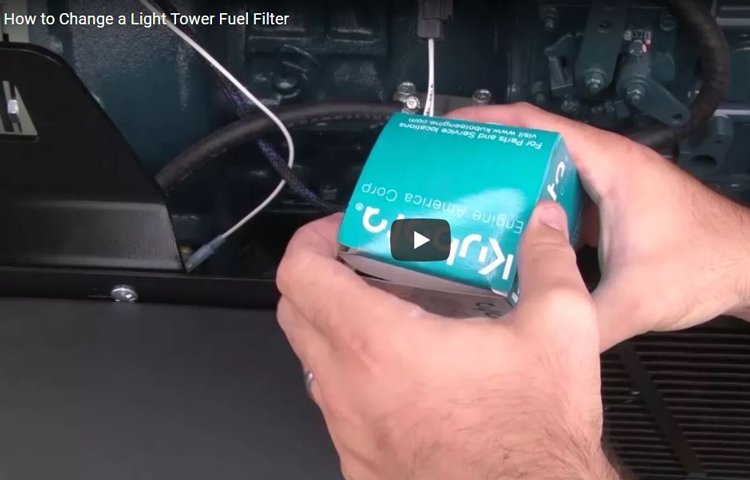 How to Replace Fuel Filters on a Light Tower
